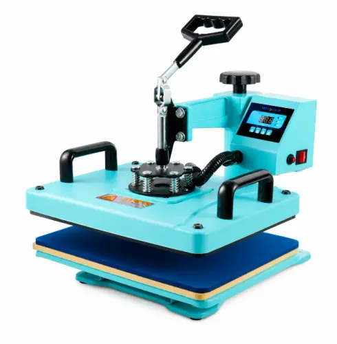(36) Prensa Térmica Plana Mecolour 29x38cm Máquina de Sublimação para Camisas 220V