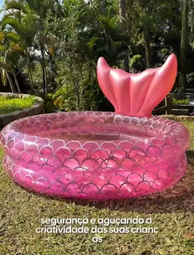 Piscina infantil sereia
