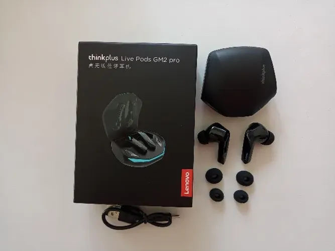 Fone de Ouvido Bluetooth Lenovo GM2 Pro Original