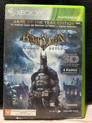 Batman: Arkham Asylum - Xbox 360 PLATINUM HITS (Original)