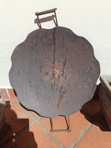 Chapa de aço grande disco de arado com alça chapa grossa