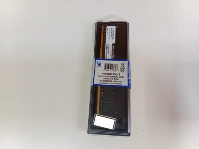 ? MEMÓRIA KINGSTON DDR4 16GB 2666MHZ - NOVO + BARATO QUE NA INTERNET