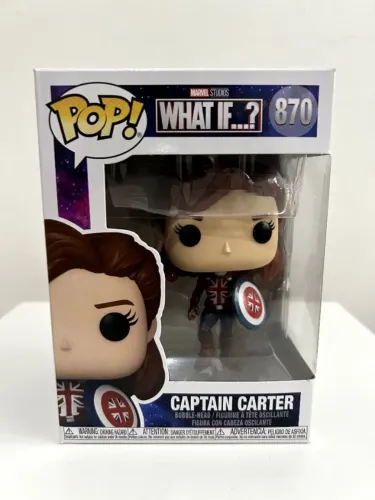 Funko Pop What If...? Captain Carter - Marvel - #870
