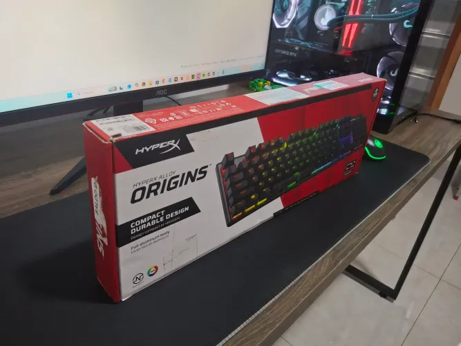 Teclado Gamer Hyperx Alloy Origins RGB