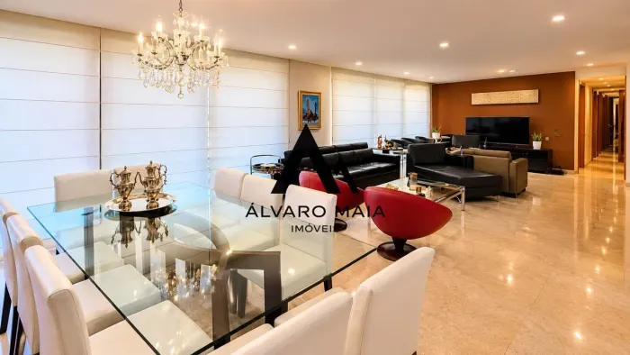 Apartamento de Alto Padrão com 4 Suítes no Funcionários  278 m²