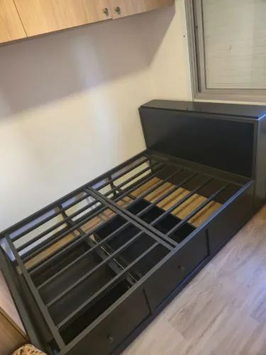 Cama ferro viu a com colchão