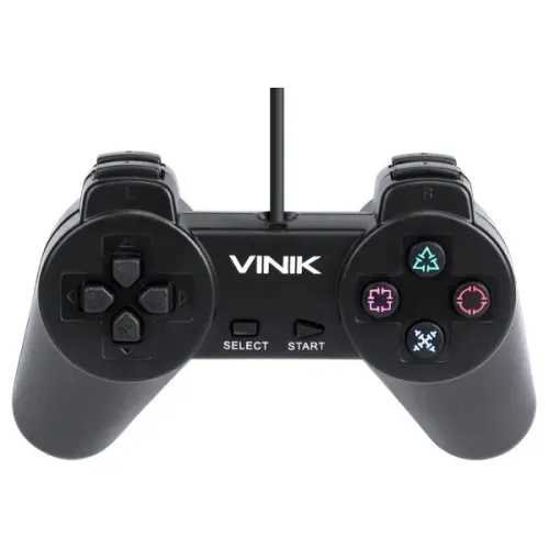 Controle para Pc Com Fio Usb Modelo Play 1 Preto *ENTREGA GRÁTIS*