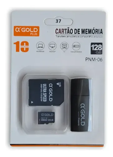 Cartão de Memória Micro Sd 128gb Classe 10 Hmaston