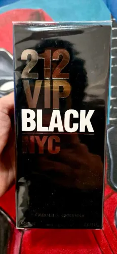 212 VIP Black Carolina Herrera Eau de Parfum - Perfume Masculino - ORIGINAL LACRADO