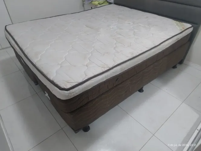 Cama box Queen Ortobom