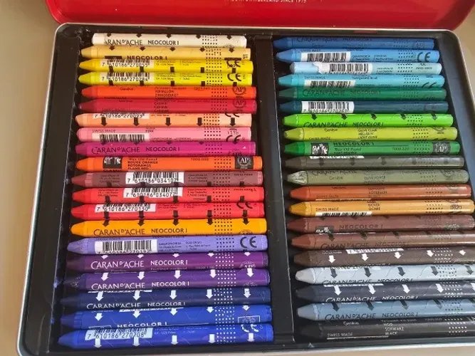 Caran d'Ache Neocolor I - Estojo 40 Cores