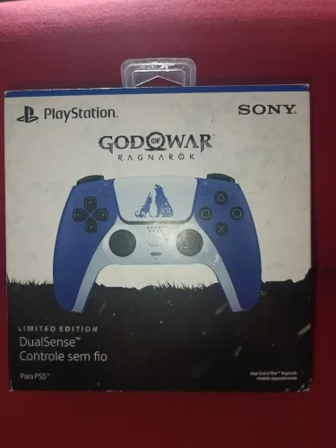 Controle PS5 edição limitada God of War Ragnarok