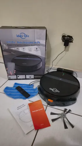 Robo aspirador com mop Idali life
