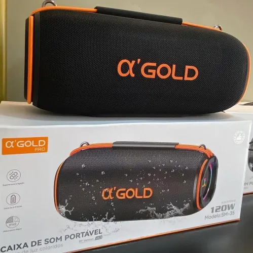 Caixa de Som A?Gold SM-35 120W de potência