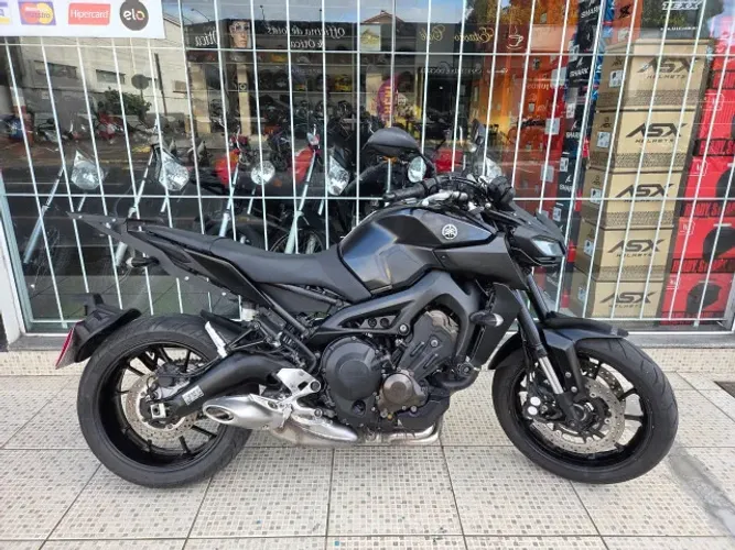 Yamaha MT 09 Abs 2021, único dono, Financia 100%