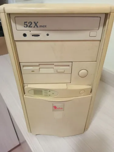 PC gabinete Pentium MMX 200 sem HD