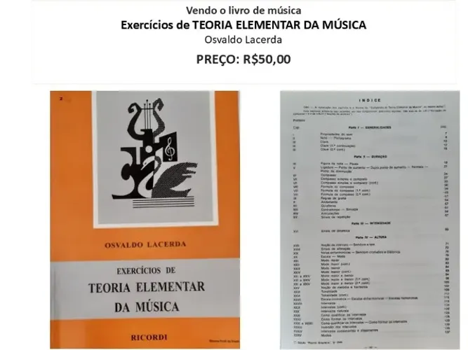 LIVRO DE MÚSICA - Teoria Elementar da Música
