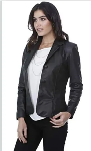 Blazer couro legítimo da Javali ref 1040 Spencer tam. GG