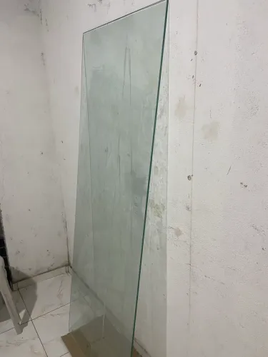 Tampo de vidro altura 2,10 largura 0,75 x 10mm de