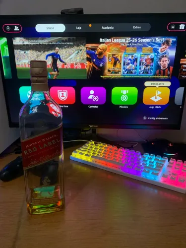 Teclado gamer branco