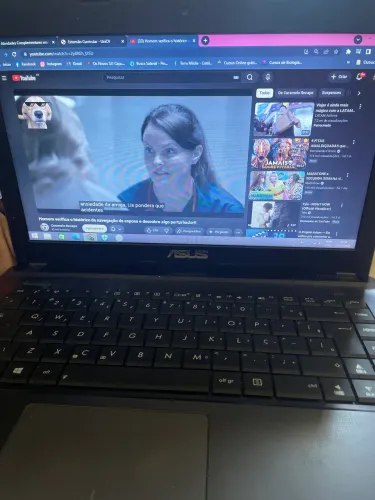 notebook asus funcionando 