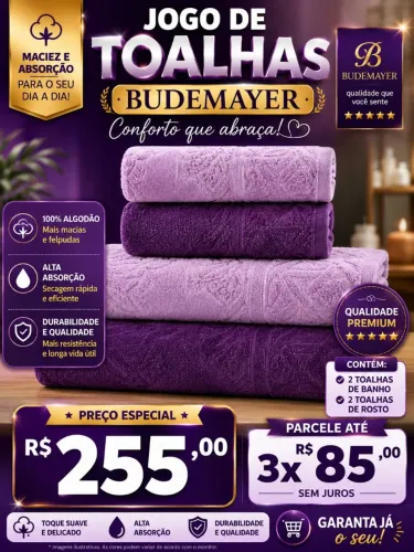 TOALHAS BUDEMAYER
