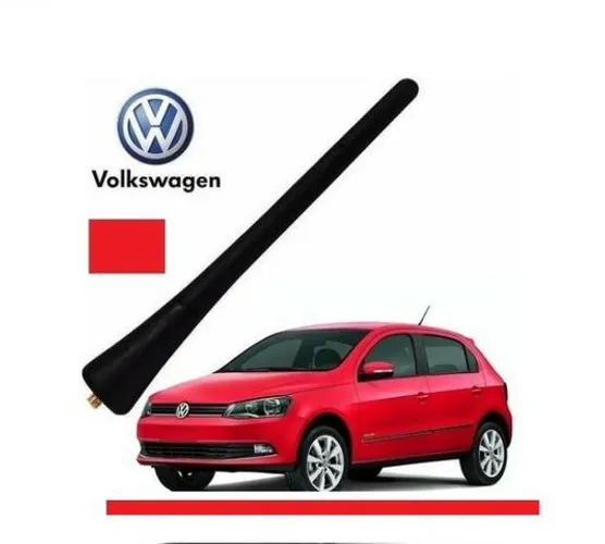 Antena carro auto motivo externa a preto