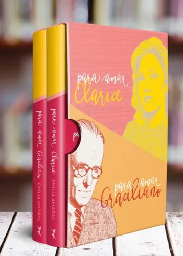 Box 2 Livros: Para Amar Clarice, Para Amar Graciliano - Novo e Lacrado!