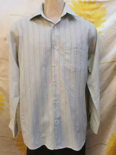 Camisa Empório Colombo Listrada Masculina Tam 5