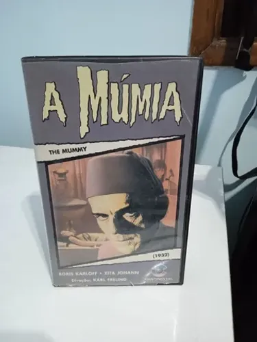 A Múmia Boris Karloff Vhs original 