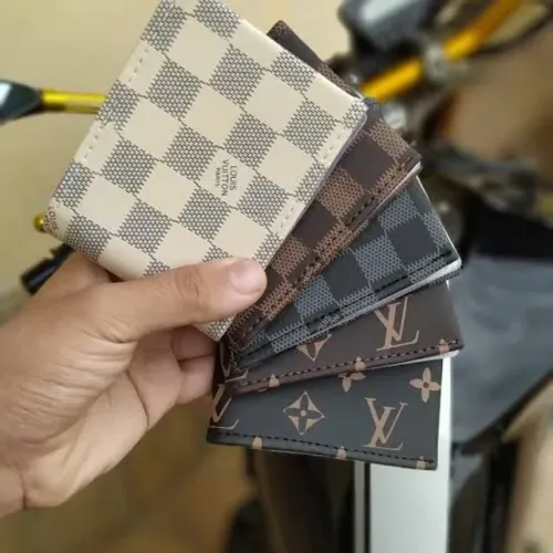 Carteira Masculina Luxuosa Louis Vitton Couro (Novo)