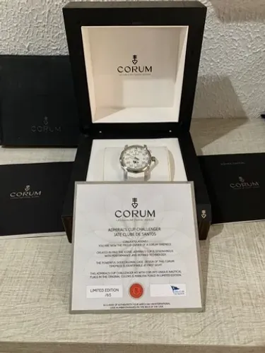 Relógio Corum Admirals Cup Iate Clube de Santos Edção Limitada 65 peças 