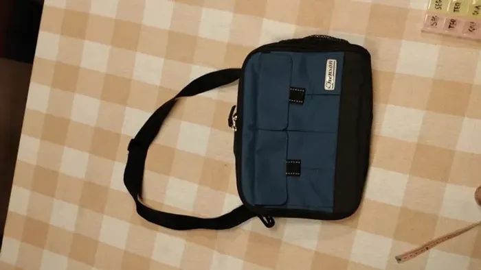 Bolsa de viagem azul marinho Chenson