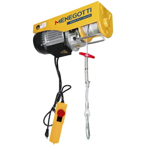 Guincho de Coluna Prime 150/ 300Kg 650W 220v MENEGOTTI