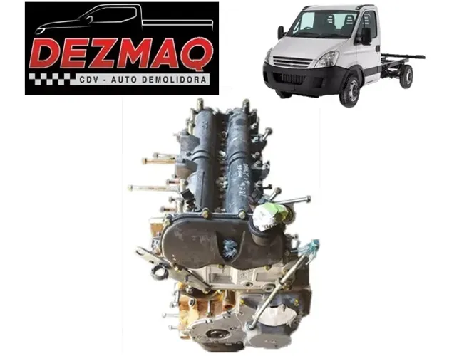 Motor Iveco Daily 35s14 Ano 2009 3.0 Diesel 136 CV Para Venda 