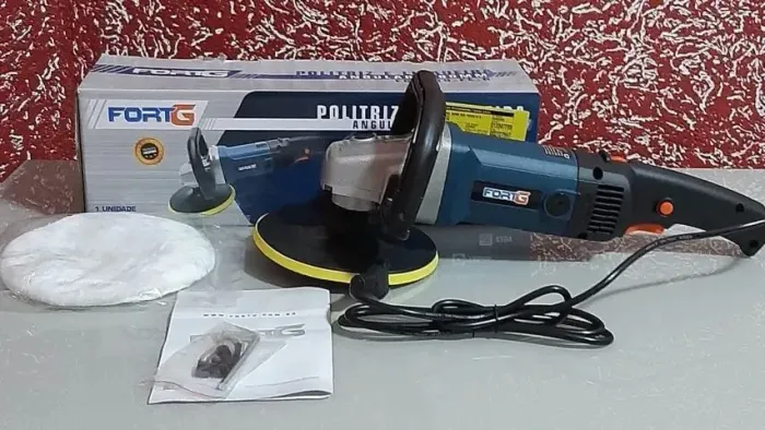 Politriz 1400 W com controle de velocidade