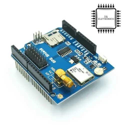 [PEÇAS P ELETROPORTATEIS]-Shield GPS com slot Micro SD