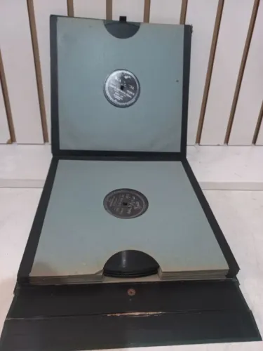 12 discos antigos acetato