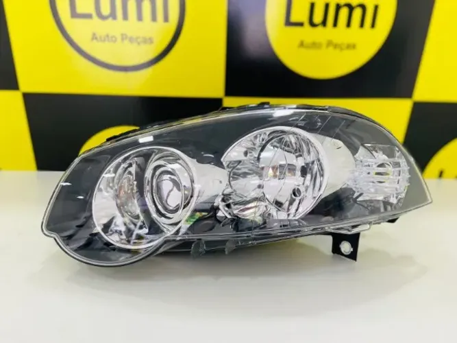 Farol Palio ELX 2008/2015 Mascara Negra - NOVO 