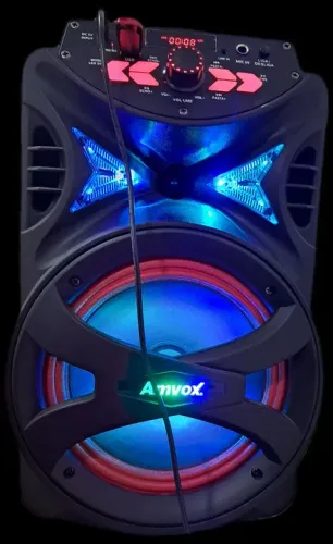 Caixa som anvox 250w