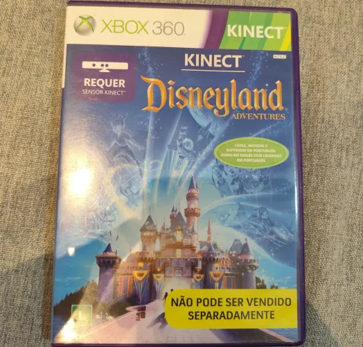 Jogo Xbox 360 original Disneyland kinect