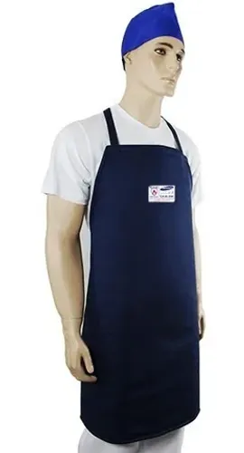 Avental Calor algodão Thermo Lamare CA 45554 - Azul - 120x63cm