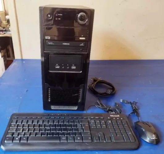 COMPUTADOR COM PROCESSADOR AMD A4-6300 COM RADEON HD GRAPHICS 3.7 GHZ, 2 GB DE MEMÓRIA, HD