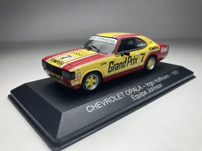 Coleção Stock Car - Chevrolet Opala Ingo Hoffman 1980 Equipe Johnson Escala 1/43