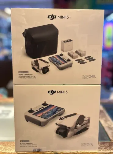Drone dji mini 3 fly more combo (com tela)