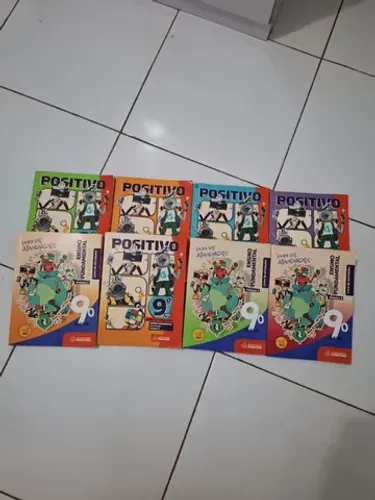Livros sistema positivo 9° ano, anos finais 