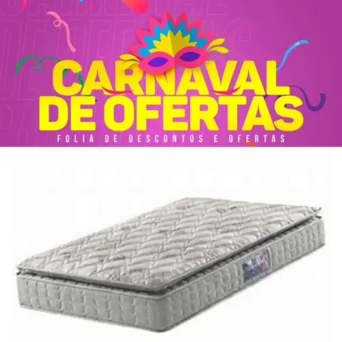 Colchão Solteiro Semi Ortopedico D33