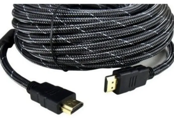 Cabo HDMI HDTV 10metros Nylon- VERDE  