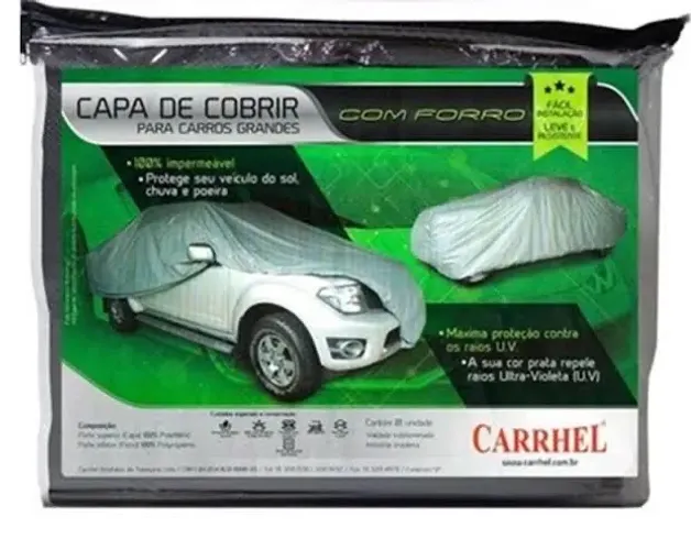 Capa de Cobrir para Carros Grandes com Forro - Impermeável