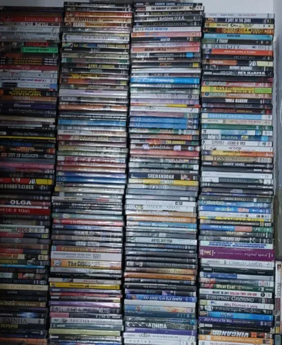 Coleção de dvds filmes e Shows
